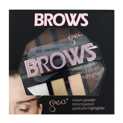 ESTUCHE DE SOMBRAS PAR CEJAS BROWS