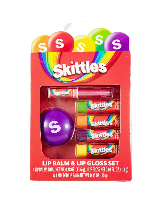 BALSAMOS LABIALES DE SKITTLES 5 PZ