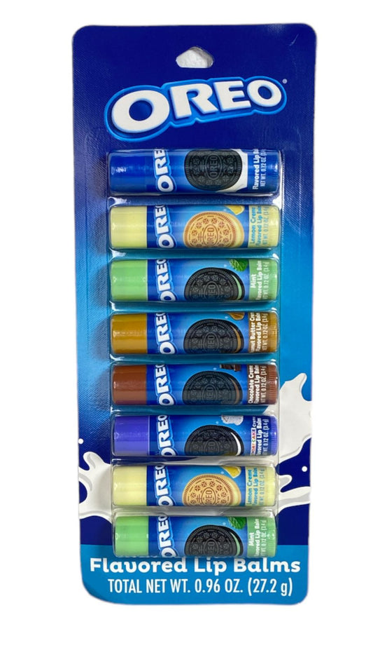 BALSAMOS LABIALES DE OREO 8 PZ